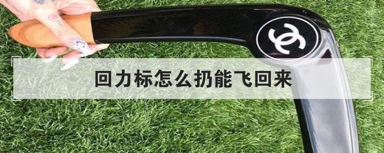 回力标怎么扔能飞回来