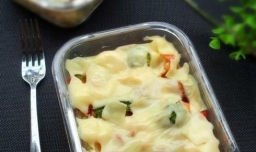 微波炉做芝士焗饭 简单哦