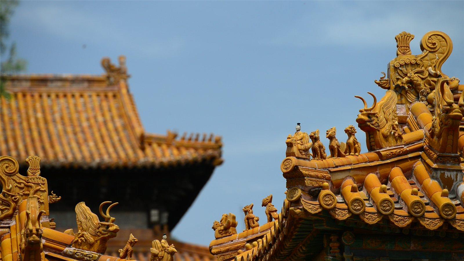 为什么故宫屋脊上有走兽