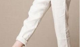 亚麻裤子适合配什么样的鞋子