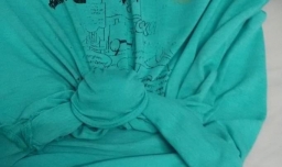 衣服怎么打结？