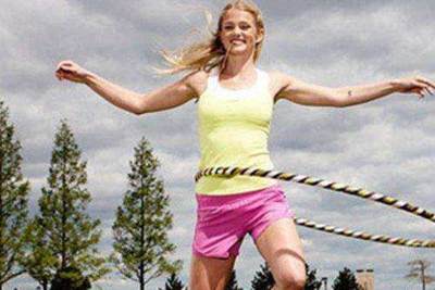 晃呼啦圈能减腰腹部吗