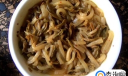 咸菜炒魔芋豆腐的家常做法