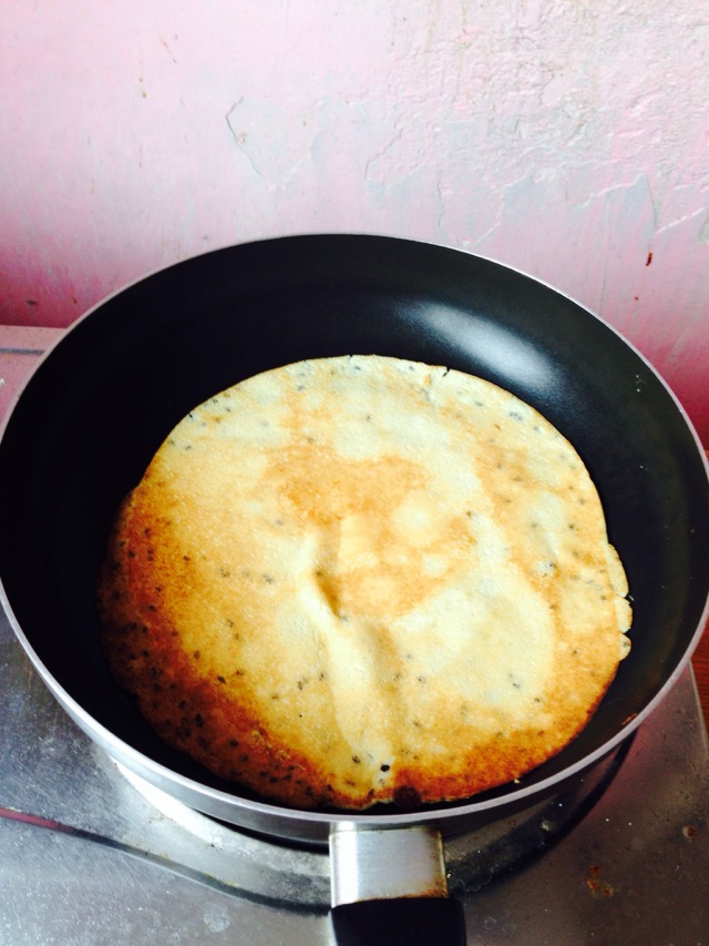 稀面薄饼的做法