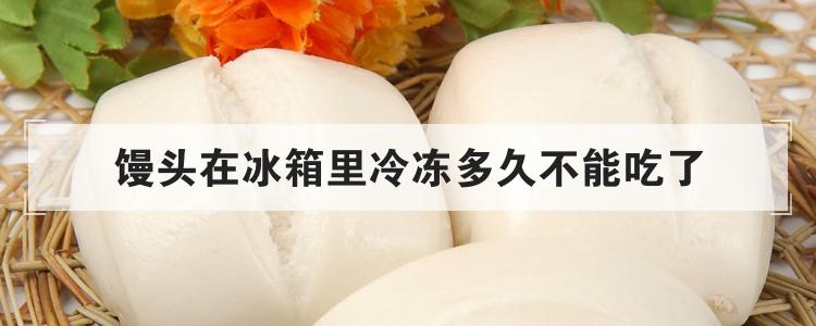 馒头在冰箱里冷冻多久不能吃了