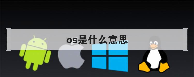 os是什么意思