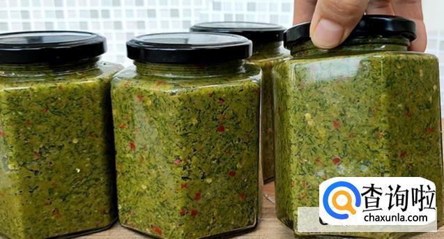 韭菜花酱的做法 自制韭菜花酱br