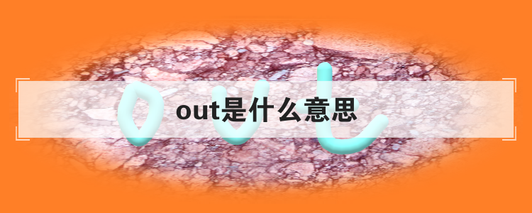 out是什么意思