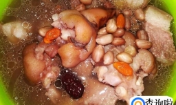 好吃的花生炖猪脚的做法